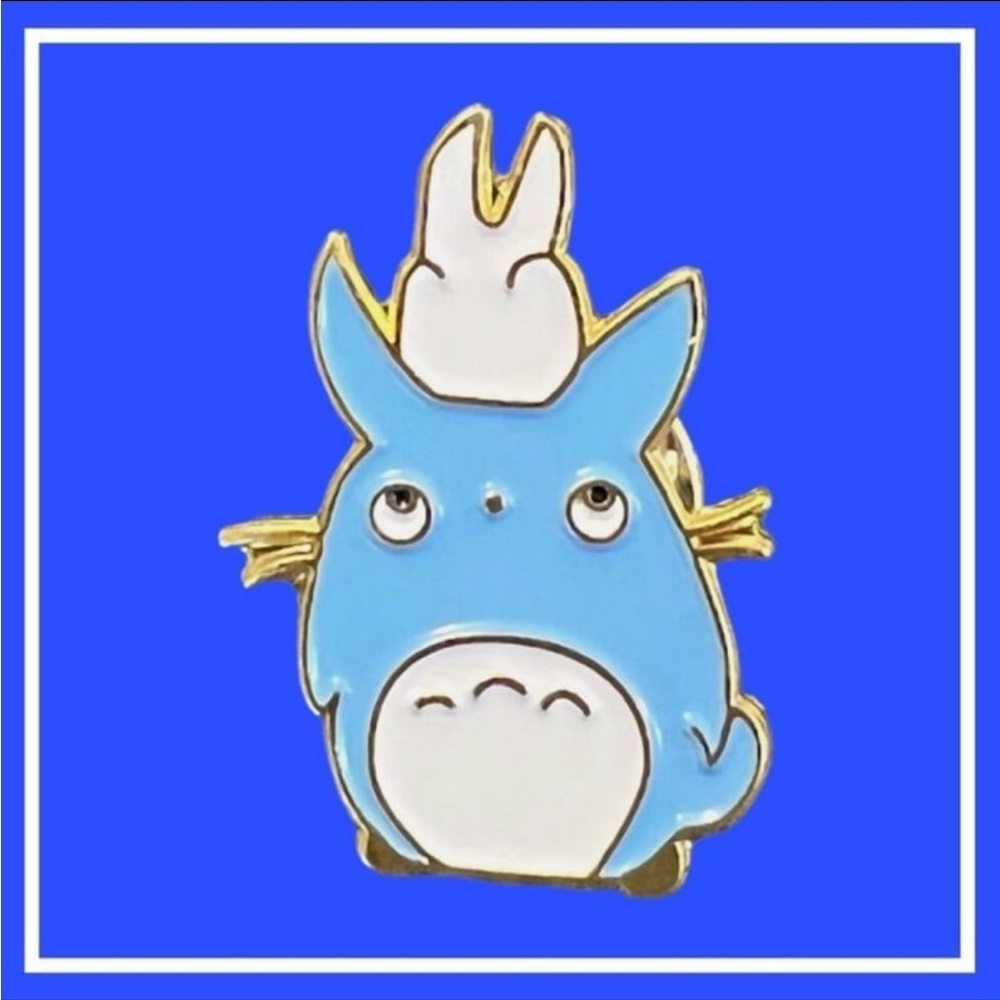 Enameled My Neighbor Totoro Kawaii Anime Emo Indie Grunge Retro Classic Y2K Gift